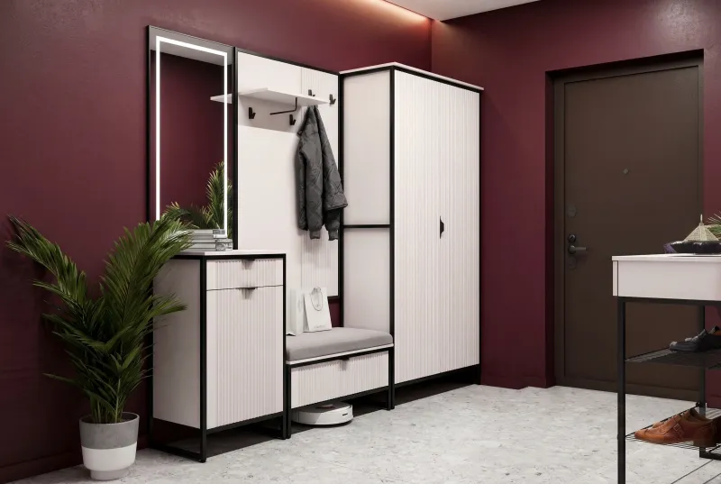 Тумба 1 ящ "Нора" прихожая Персидский жемчуг