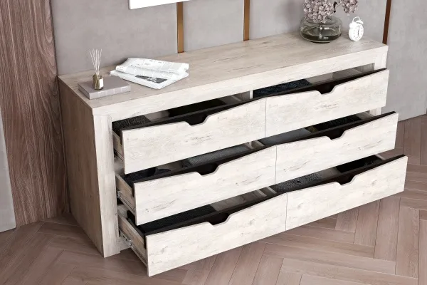 Комод с 6 ящиками "Соренто" спальня