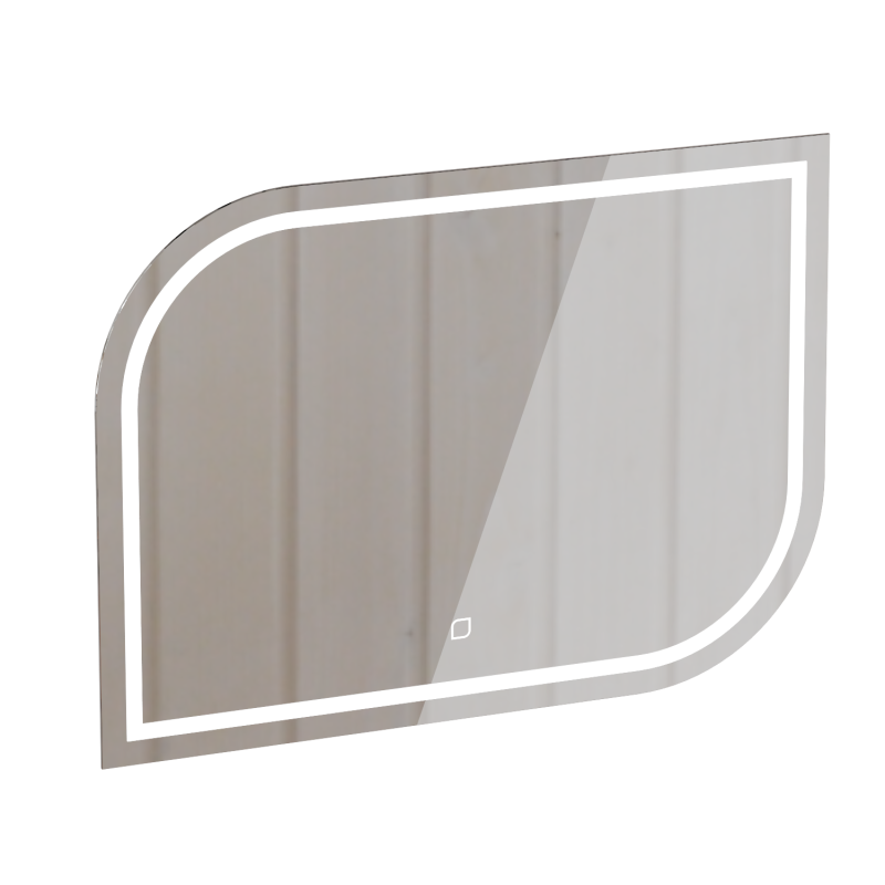 Зеркало навесное Z-17 с подсветкой горизонтальное Зеркало навесное Z-17 с подсветкой горизонтальное